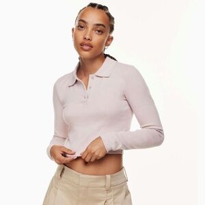 NWT Aritzia Sunday Best Hugo Longsleeve Navy